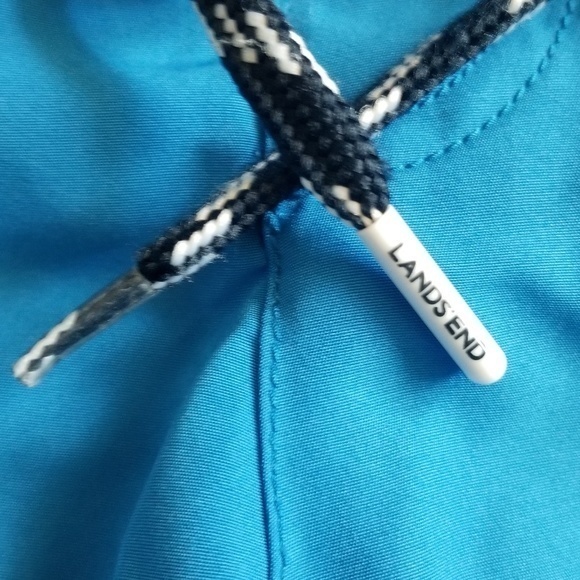 Lands' End Men’s Blue Swim Trunk Shorts Sz. XL - Picture 12 of 13